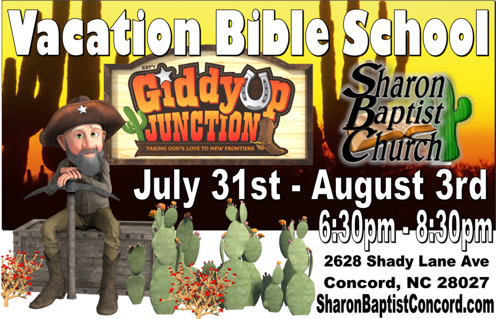 Vacation Bible School 2019 at Sharon Baptist Concord